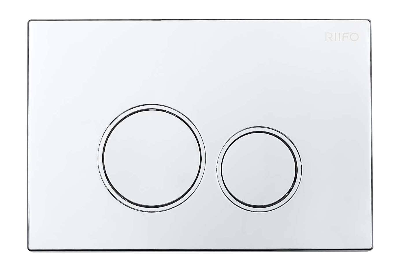 AZ504暗装水箱面板（镀铬）（圆形按钮）